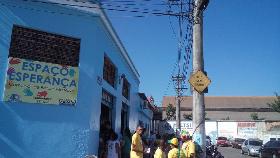 Fachada de Espaço Esperança