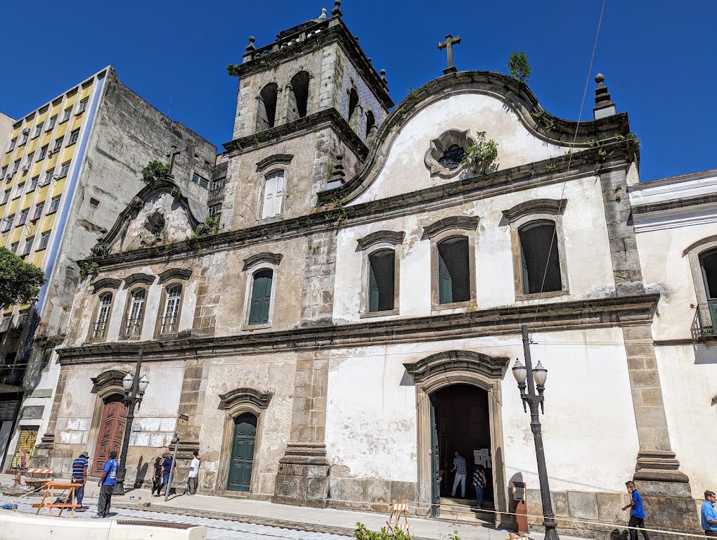 Fachada de Igreja do Convento Nossa Senhora do Carmo