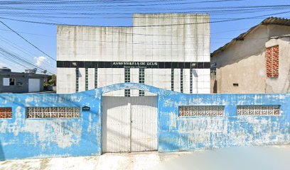 Fachada de Igreja Evangélica Assembléia De Deus Ministério De Santos Santa Maria