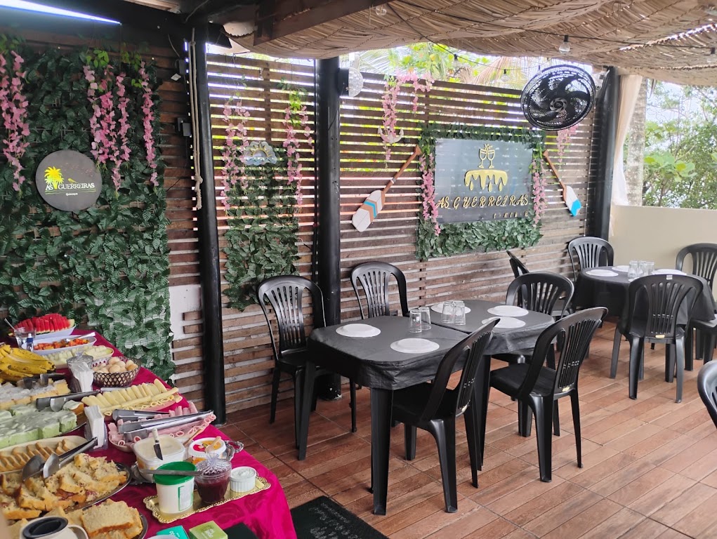 Fachada de As Guerreiras Restaurante na Ilha Diana