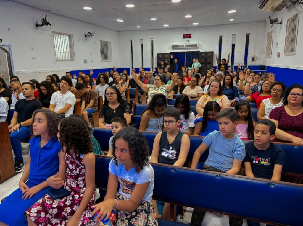 Fachada de Assembléia De Deus Ministério De Santos Cong Gleba 2
