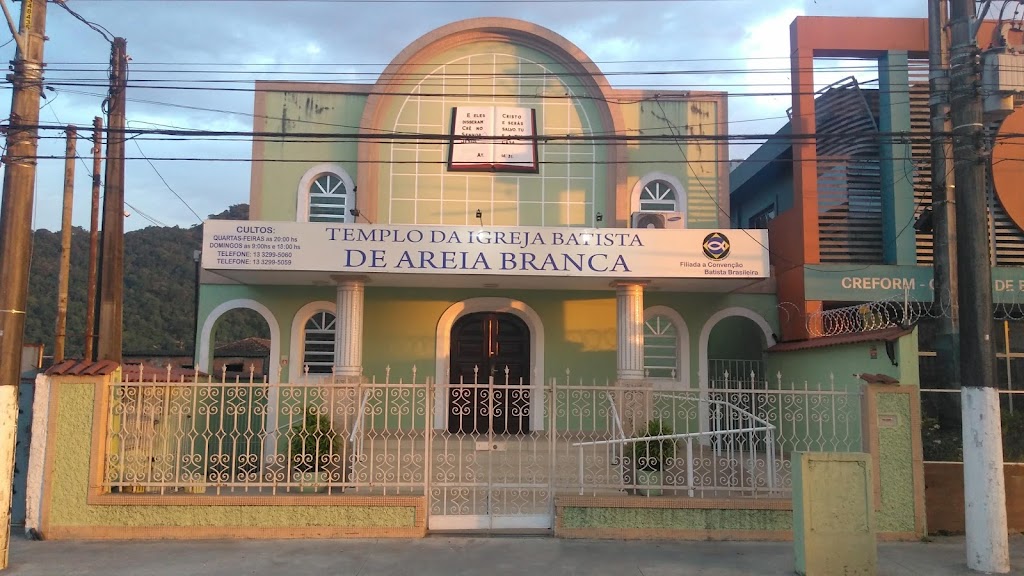 Fachada de Templo da Igreja Batista de Areia Branca