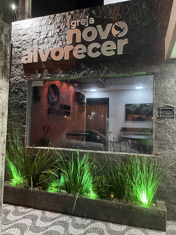 Fachada de Igreja Evangélica Novo Alvorecer