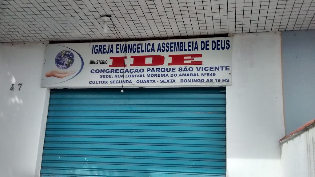 Fachada de Igreja Evangélica Assembléia de Deus
