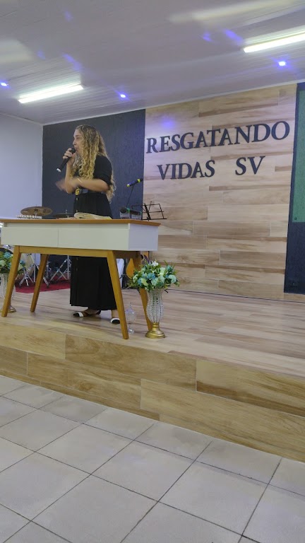 Fachada de Ministério Resgatando Vidas Sv.