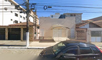 Fachada de Igreja Batista Central de São Vicente