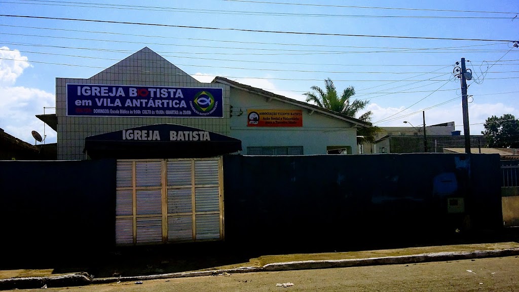Fachada de Igreja Batista em Vila Antartica