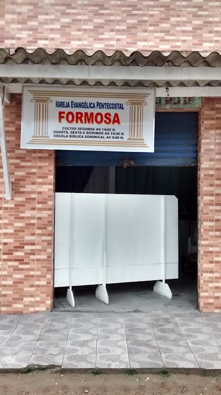 Fachada de Igreja Evangélica Pentecostal Formosa