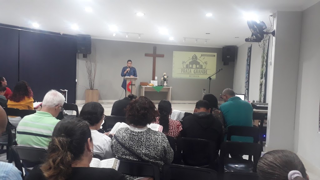 Fachada de Igreja Metodista de Praia Grande em Vila Caiçara
