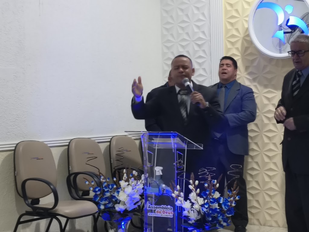 Fachada de Assembleia de Deus Min de Cubatão Balneário Maracanã PG