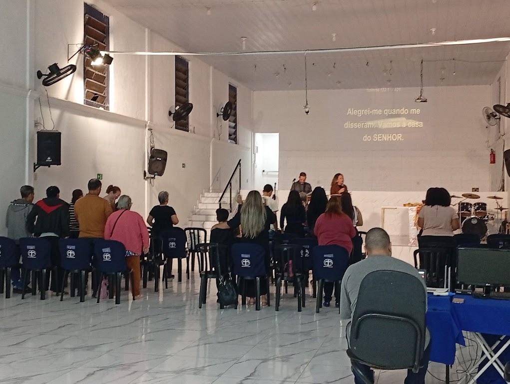 Fachada de Igreja Evangélica Projeto de Deus - Praia Grande