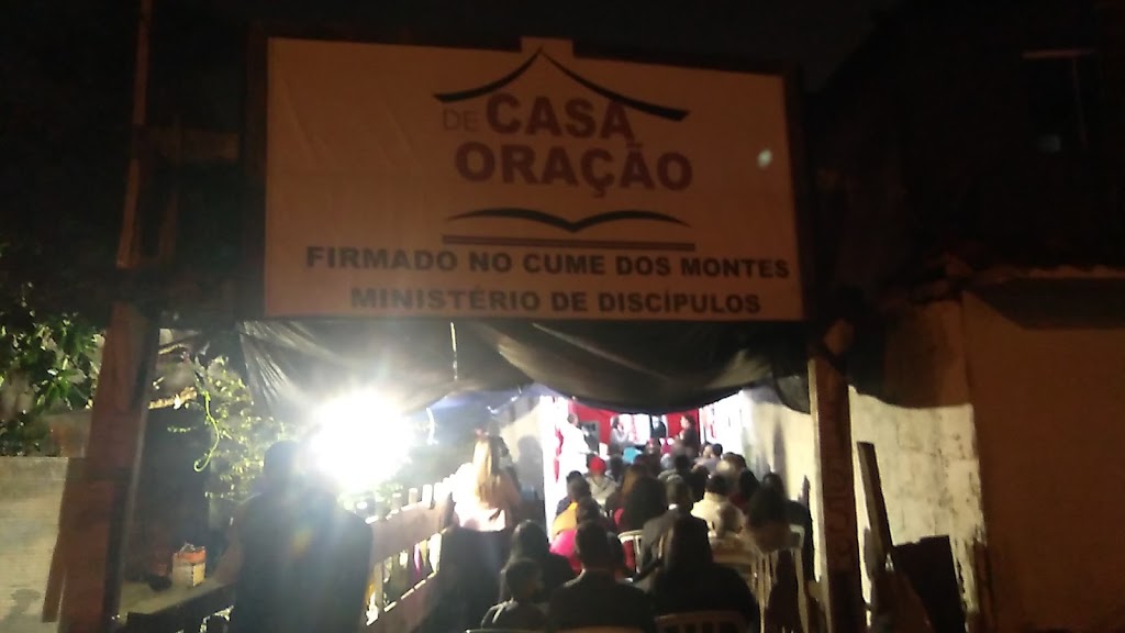 Fachada de Casa de Oração - ministério de discípulos JD Esmeralda