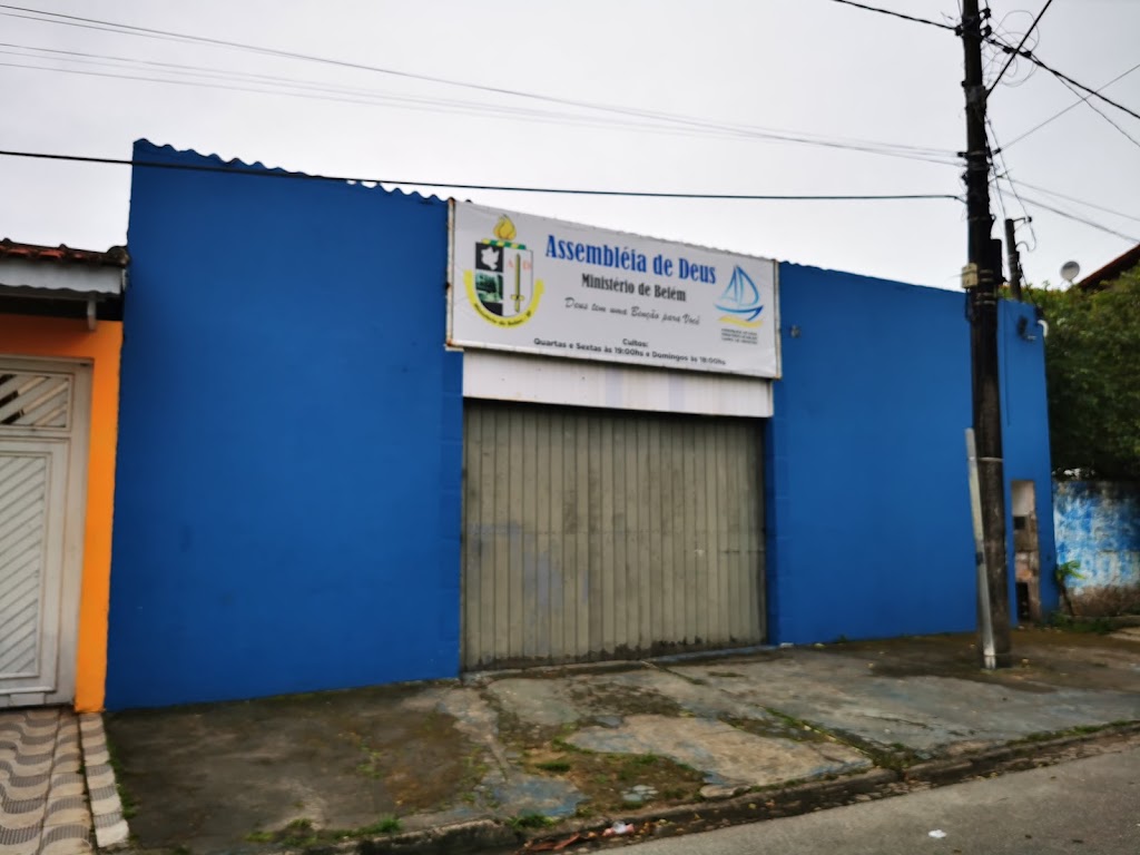 Fachada de Assembleia de Deus M.do Belém (Campo de Registro - Setor 18 - Congr.Loty)