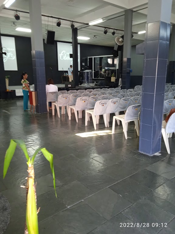 Fachada de Igreja Evangélica Apostólica Ebenezer