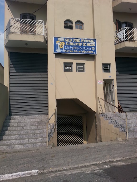 Fachada de Igreja Evangélica Pentecostal Aliança Divina das Missões