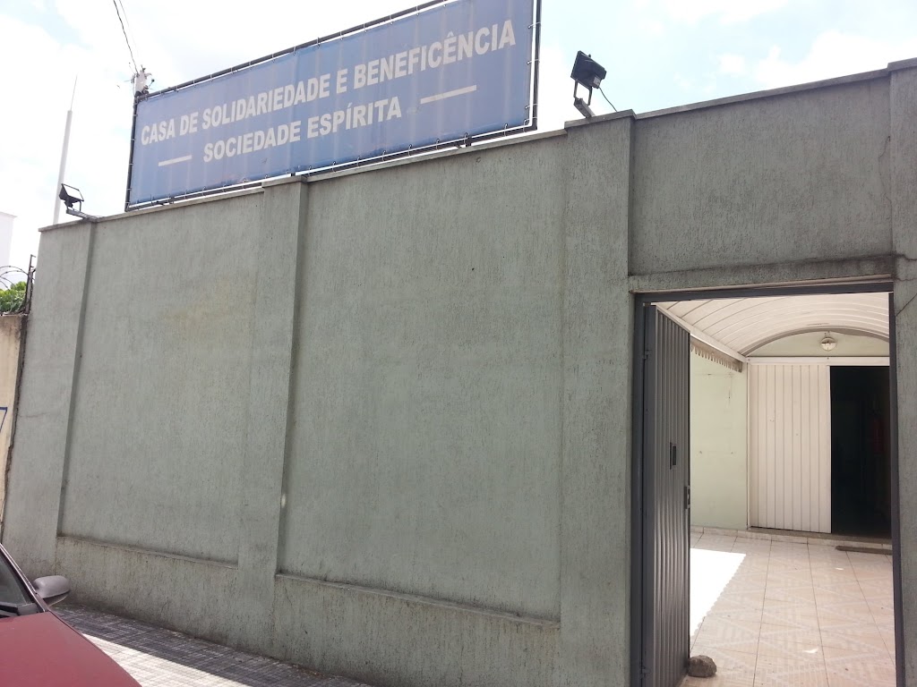 Fachada de Casa de Solidariedade e Beneficência Sociedade Espírita