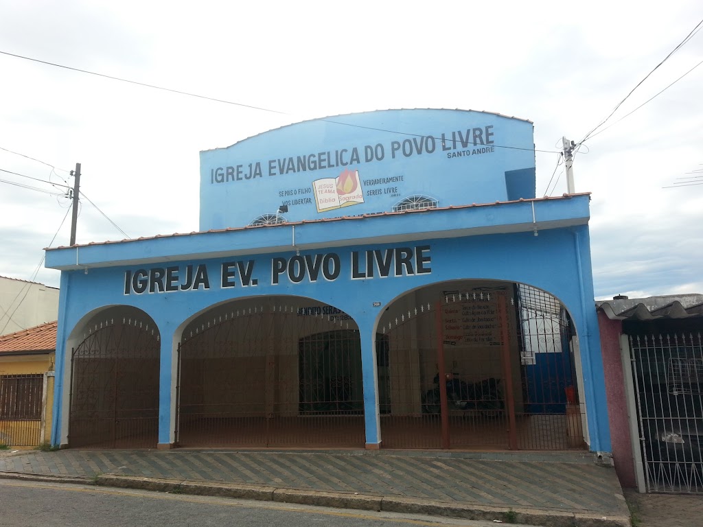 Fachada de Igreja Evangélica do Povo Livre