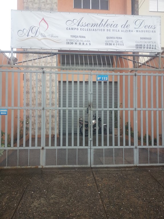 Fachada de Igreja Assembléia de Deus - Campo Eclesiástico de Vila Alzira - Madureira