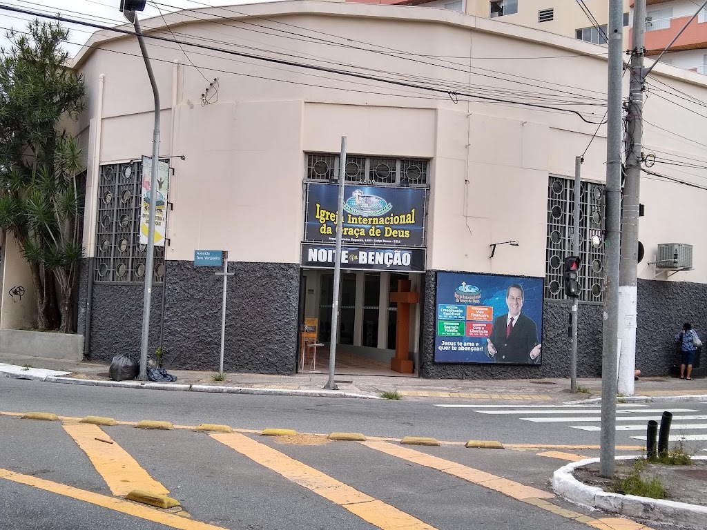 Fachada de Igreja Internacional da Graça de Deus- Rudge Ramos
