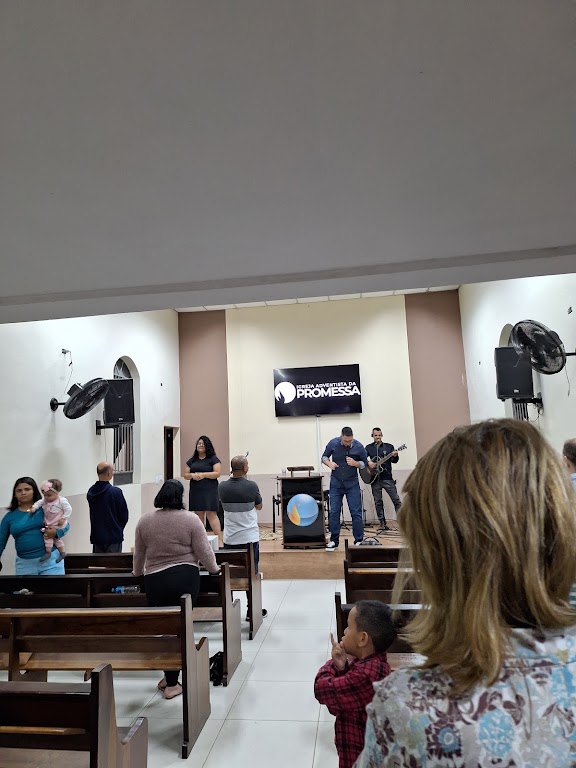 Fachada de Igreja Adventista da Promessa Alves Dias