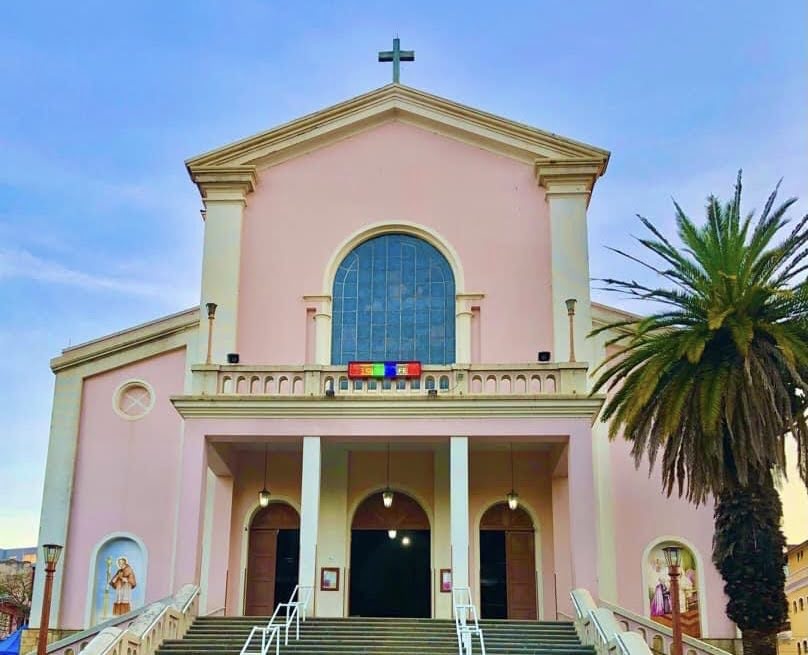 Fachada de Paróquia Matriz de Santo André