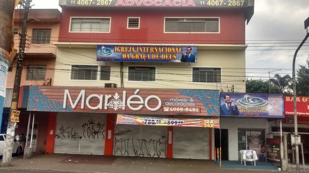 Fachada de Igreja Internacional da Graça de Deus