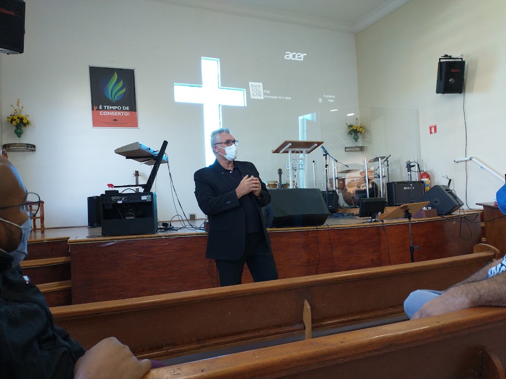 Fachada de Igreja Evangélica Congregacional Santo Amaro