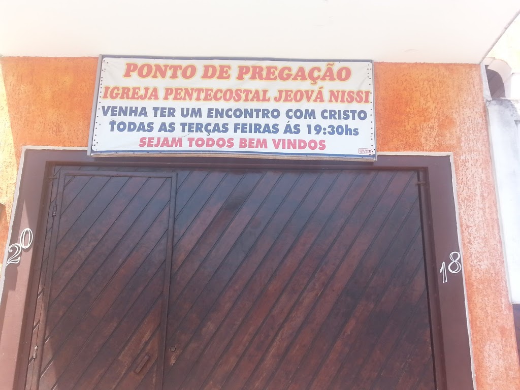 Fachada de Ponto de Pregação Igreja Pentecostal Jeová Nissi
