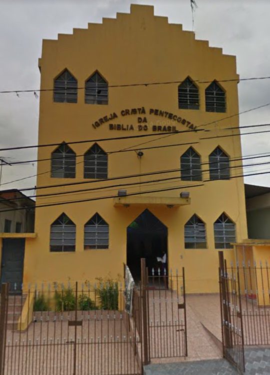 Fachada de Igreja Crista Pentecostal da Biblia do Brasil