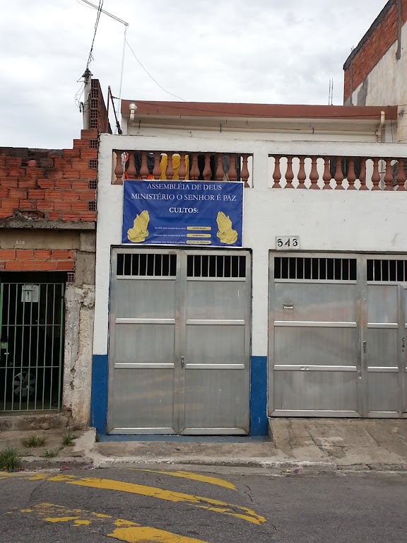 Fachada de Assembléia de Deus Ministério O Senhor é Paz
