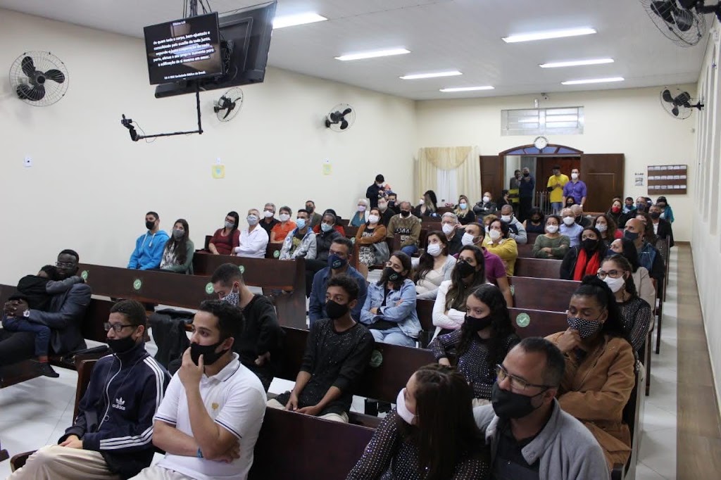 Fachada de Primeira Igreja Batista em Cidade Júlia