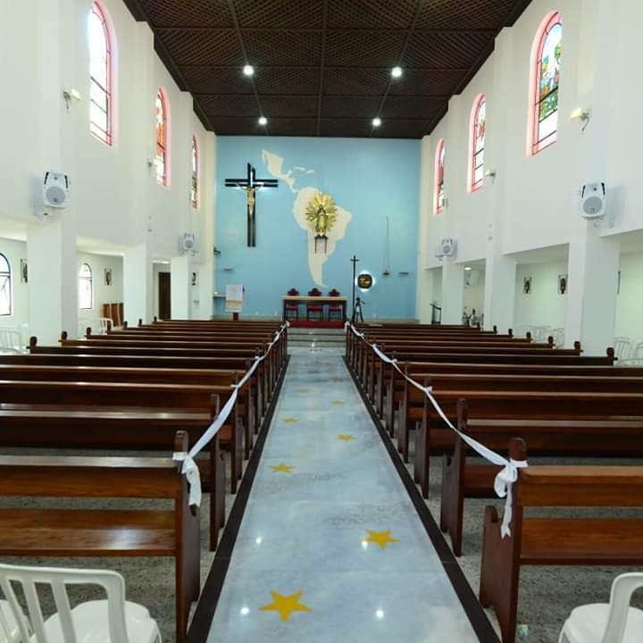 Fachada de Paróquia Nossa Senhora de Guadalupe