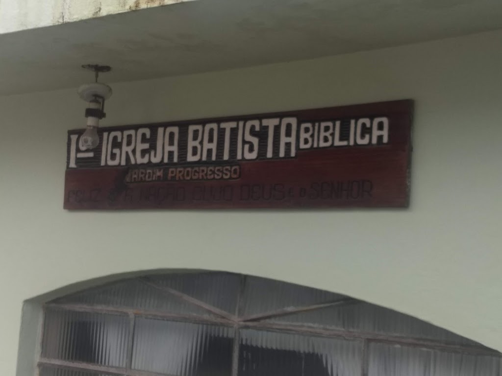 Fachada de Igreja Batista Biblica em Jardim Progresso