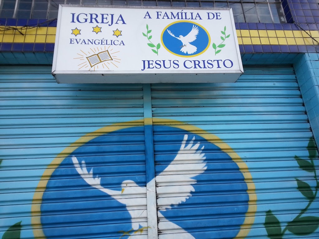 Fachada de Igreja Evangélica a Família de Cristo