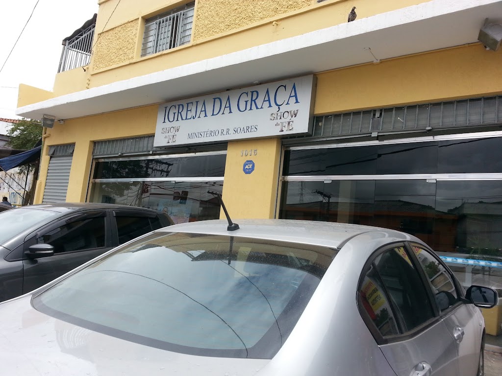Fachada de igreja internacional da graça de Deus