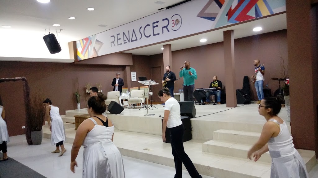 Fachada de Igreja Renascer em Cristo Santo Amaro