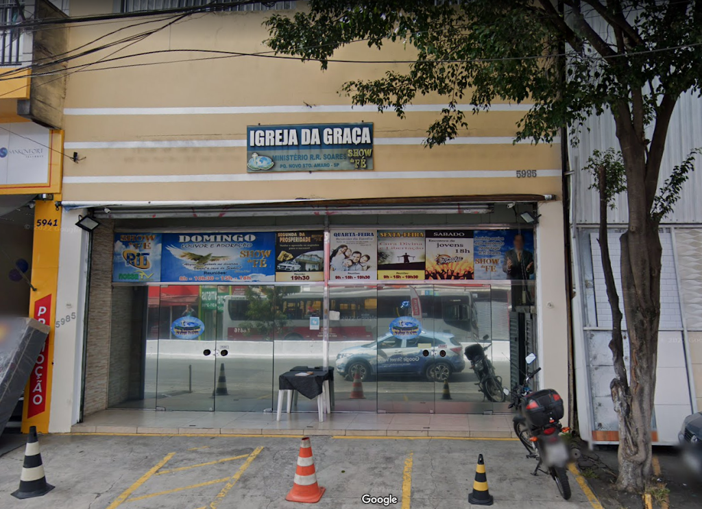 Fachada de Igreja Internacional da Graça de Deus - Pq. Novo Santo Amaro