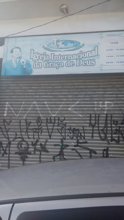 Fachada de Igreja Internacional da Graça de Deus