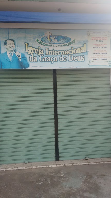 Fachada de Igreja Internacional da Graça de Deus