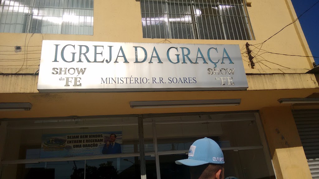 Fachada de Igreja Internacional da Graça de Deus