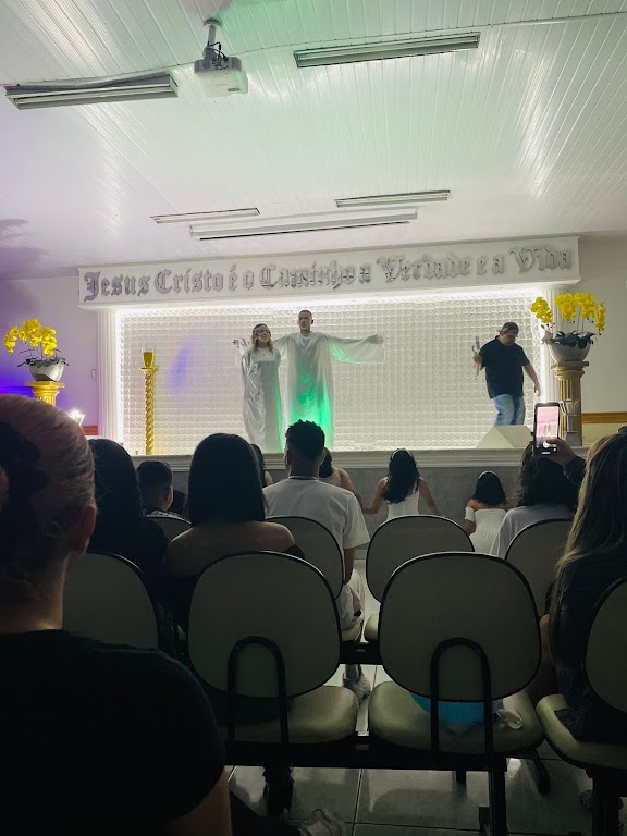 Fachada de Igreja Primitiva Templo da Salvação