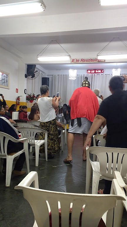 Fachada de Igreja Evangélica Pentecostal Vivemos Pela Fé