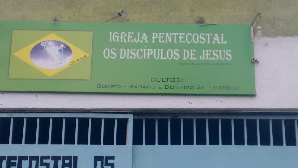 Fachada de Igreja Pentecostal Os Discípulos de Jesus