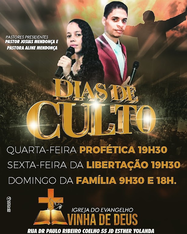 Fachada de Igreja Do Evangelho Vinha De Deus