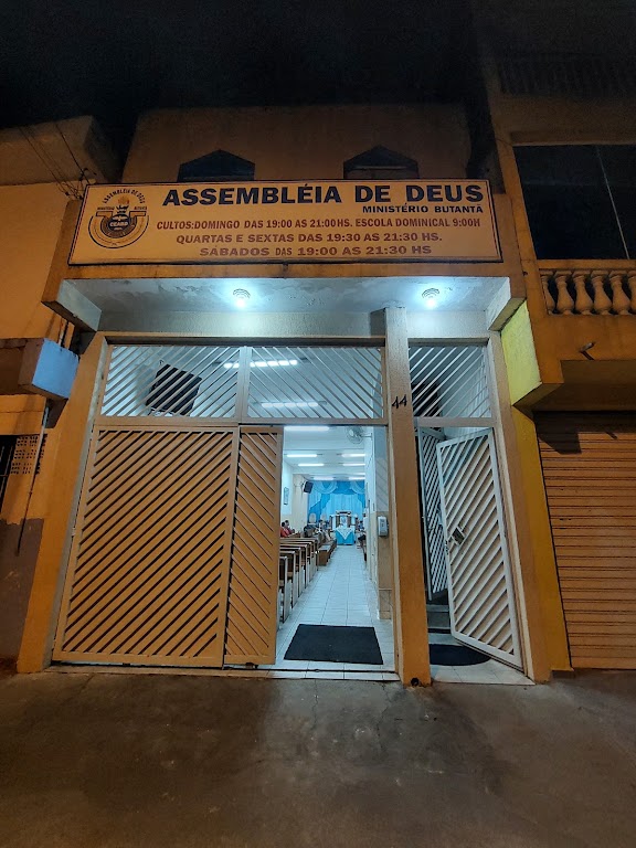 Fachada de Assembleia de Deus - Jd. São Judas Tadeu - Ministério do Butantã