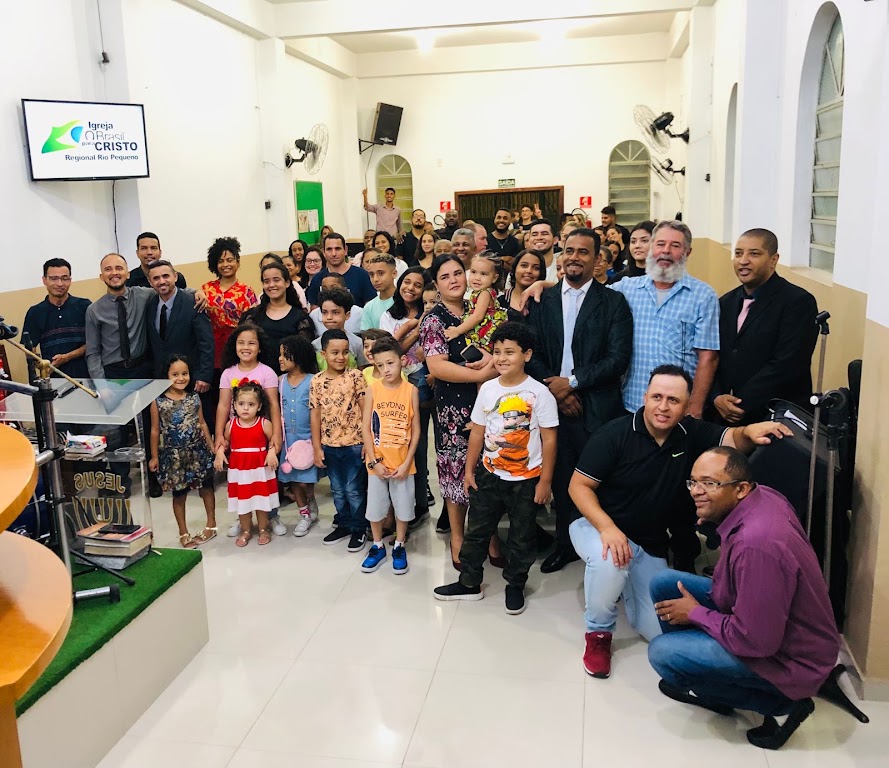 Fachada de Igreja Evangélica O Brasil Para Cristo
