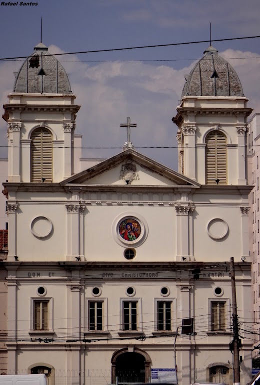Fachada de Paróquia São Cristóvão