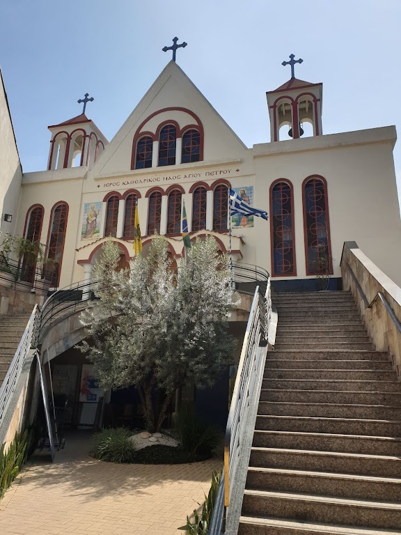 Fachada de Catedral Ortodoxa Grega de São Pedro