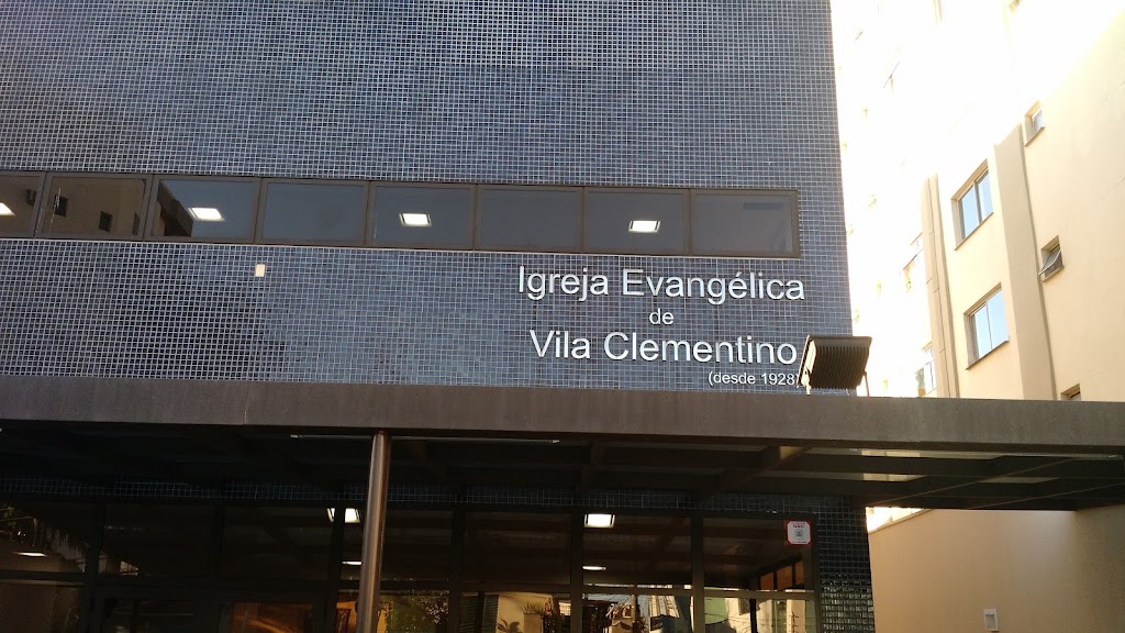 Fachada de Igreja Evangélica de Vila Clementino