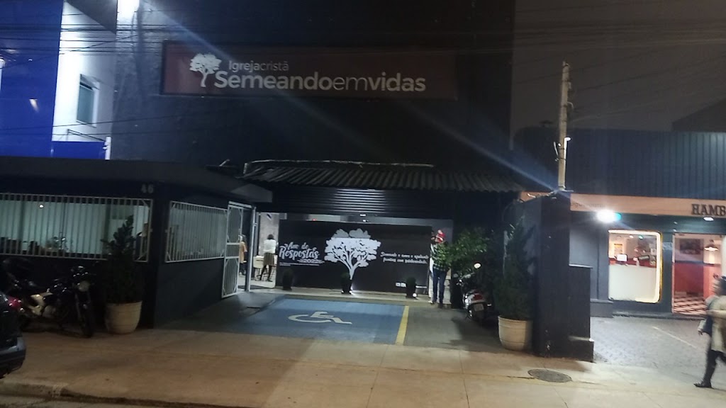 Fachada de Semeando em Vidas